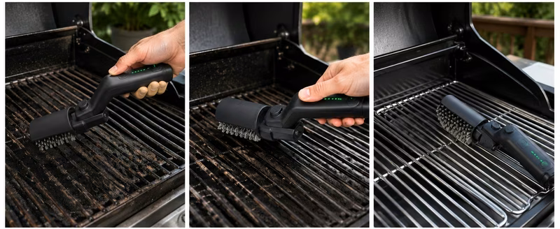 Drei einfache Schritte zu einem blitzblanken Grill